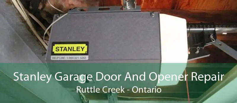 Stanley Garage Door And Opener Repair Ruttle Creek - Ontario
