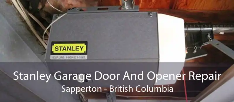 Stanley Garage Door And Opener Repair Sapperton - British Columbia