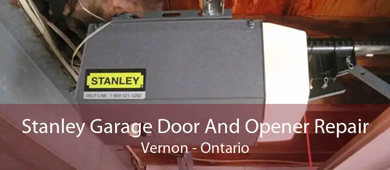 Stanley Garage Door And Opener Repair Vernon - Ontario