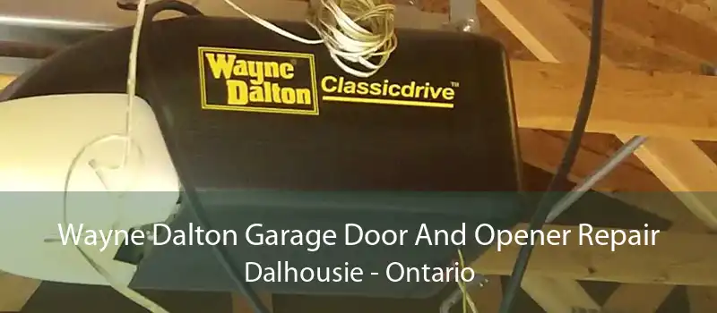 Wayne Dalton Garage Door And Opener Repair Dalhousie - Ontario