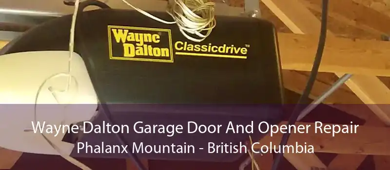 Wayne Dalton Garage Door And Opener Repair Phalanx Mountain - British Columbia