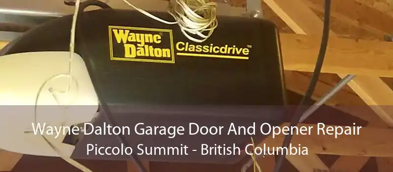 Wayne Dalton Garage Door And Opener Repair Piccolo Summit - British Columbia